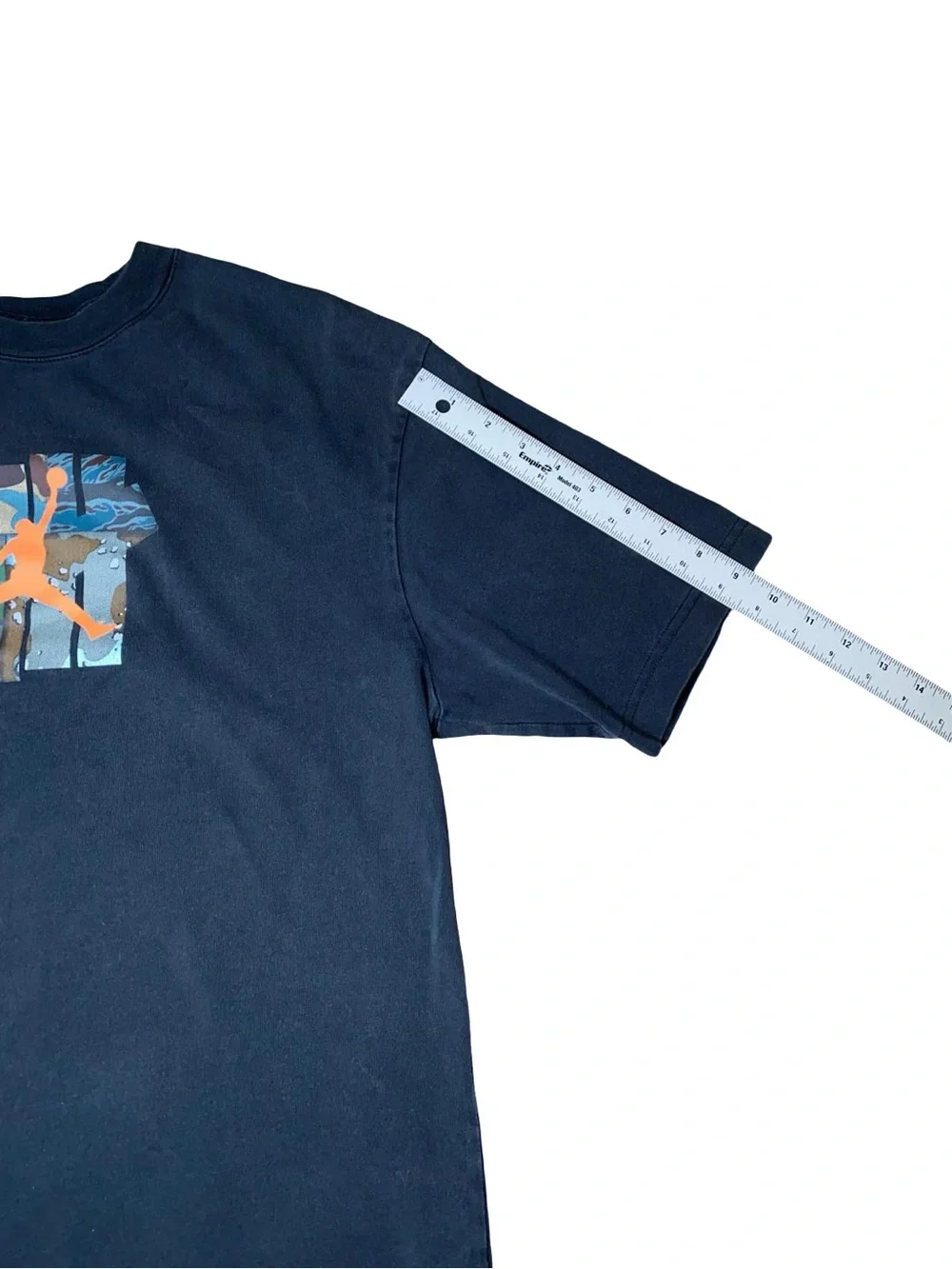 Jordan x Undefeated Strikes Graphic Tee Mens M Black 